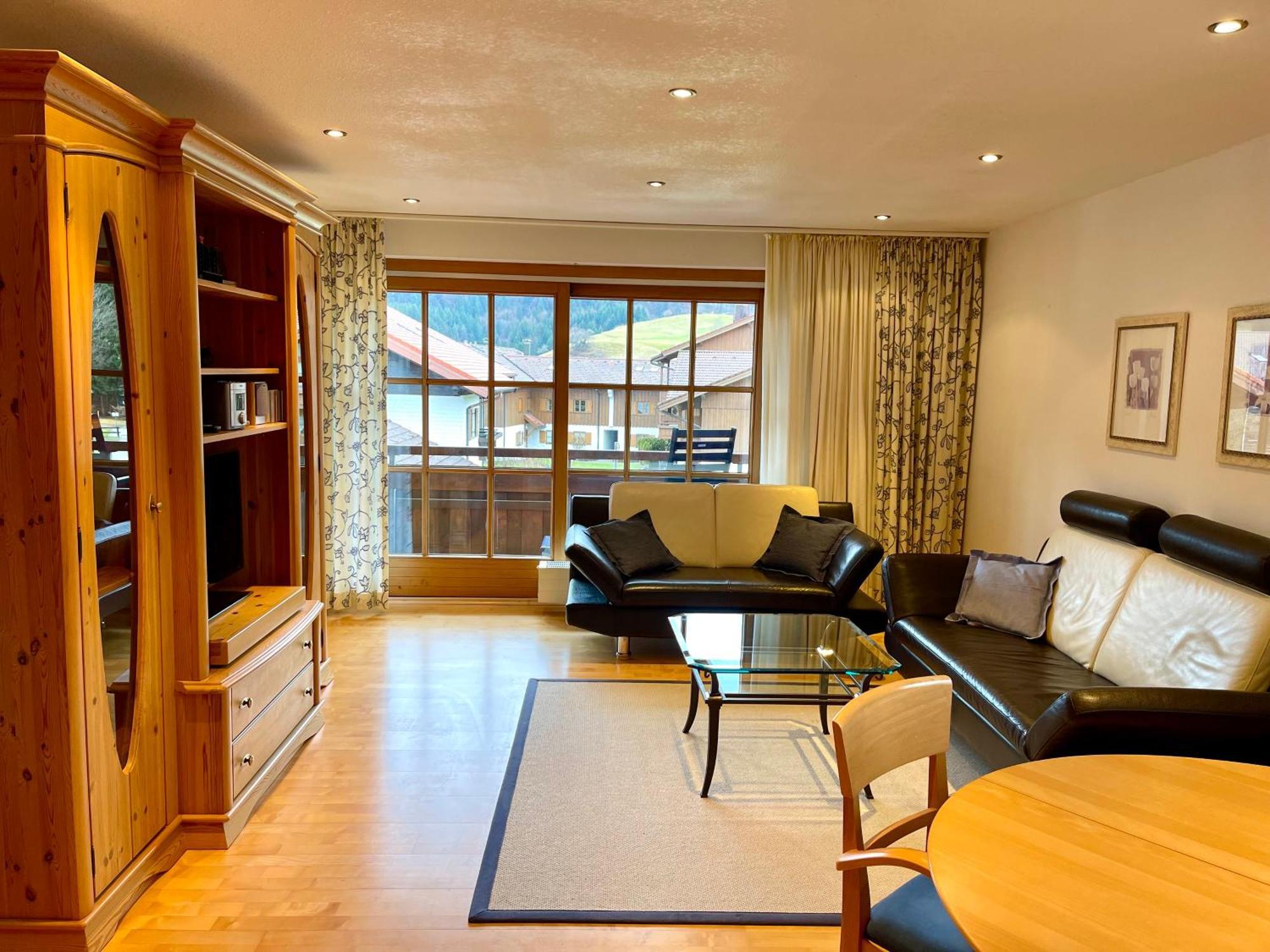 Ferienwohnung Alpenrose Sommer-Hoernerbahnen Kostenlos Obermaiselstein Luaran gambar